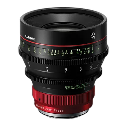 Canon CN-R 35mm T1.5 L F Cinema Prime Lens (Canon RF)