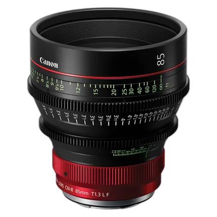 Canon CN-R 85mm T1.3 L F Cinema Prime Lens (Canon RF)