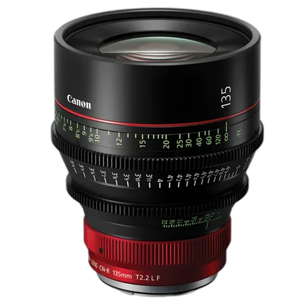 Canon CN-R 135mm T2.2 L F Cinema Prime Lens (Canon RF)