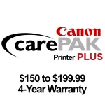 Canon CarePAK PLUS Printer -  150 to  199.99 - 4 year warranty 0