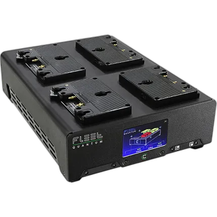 Core SWX FLEET Quantum 4-Position Charger w/ Touchscreen Color LCD AB-Mount