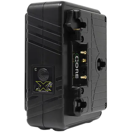Core SWX GPM-X2A Mini Dual Travel Battery Charger (Gold Mount)