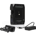 Core SWX Powerbase EDGE Battery with L-Series Cable  and  D-Tap Charger