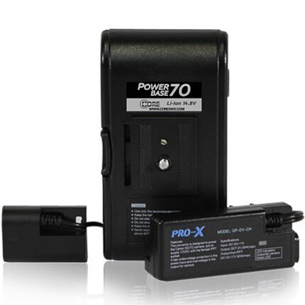 Core SWX PowerBase 70 Battery for Canon LP-E6 Cameras (24 Cable)