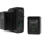 CoreSWX Nano-V98 Micro 98Wh Li-ion 2-Battery Kit with Dual Charger (V-Mount)