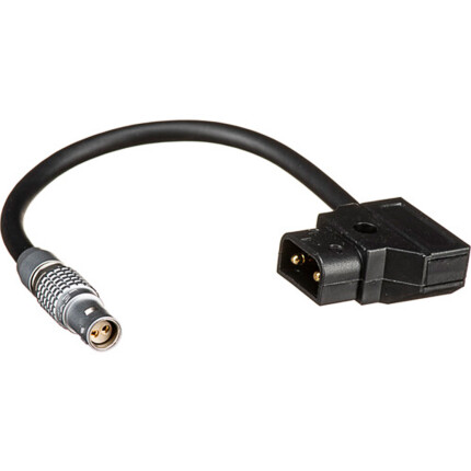 Core SWX Coiled D-Tap to 2-Pin Lemo Cable for RED Komodo - 6IN