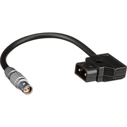Core SWX Coiled D-Tap to 2-Pin Lemo Cable for RED Komodo - 6IN