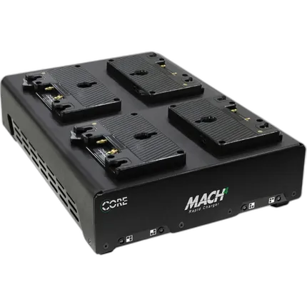 Core SWX Mach4 Micro Four-Position Battery Charger - Gold Mount