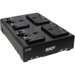 Core SWX Mach4 Micro Four-Position Battery Charger - Gold Mount