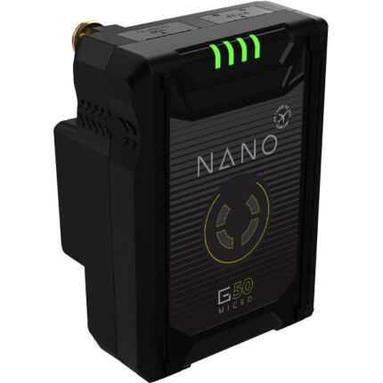 Core SWX NANO Micro 50 Lithium-Ion Battery Gold Mount