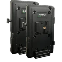 Core SWX Two Direct Connect V-mount Helix Plates for Aputure 600-Series 0