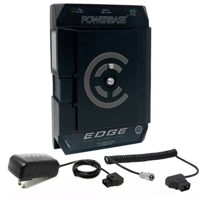 Core SWX PowerBase Edge Link With Charger Bundle For Blackmagic Pocket