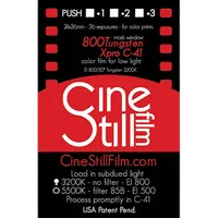 Cinestill 800 Tungsten C-41 Color Negative Film (35mm, 135/36Exp) 1