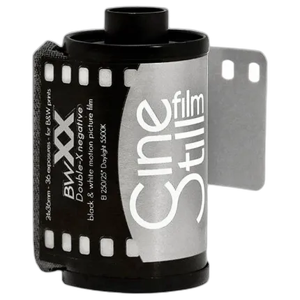 Cinestill BwXX Double-X Black  and  White Negative Film (35mm, ISO 250, 36Exp.)