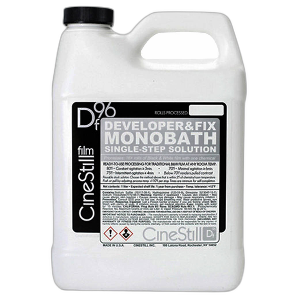 Cinestill DF96 monobath for black and white film