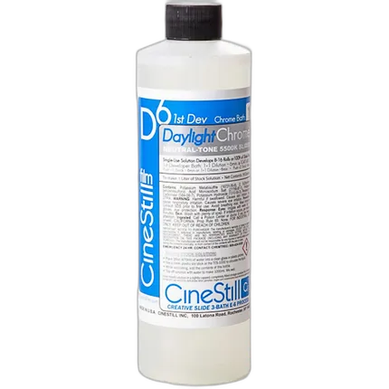 Cinestill D6 Daylightchrome 1st Developer Bath