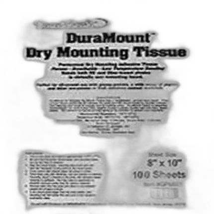 Dry Mount Tissue 8x10 (100)