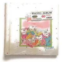 DF Self-Adhesive Spiral Ashley Bear Baby Album (Holds 40 8x10in Photos) 0