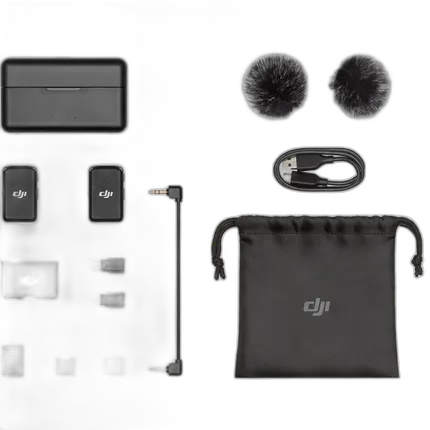 DJI Mic (2 TX + 1 RX + Charging Case)