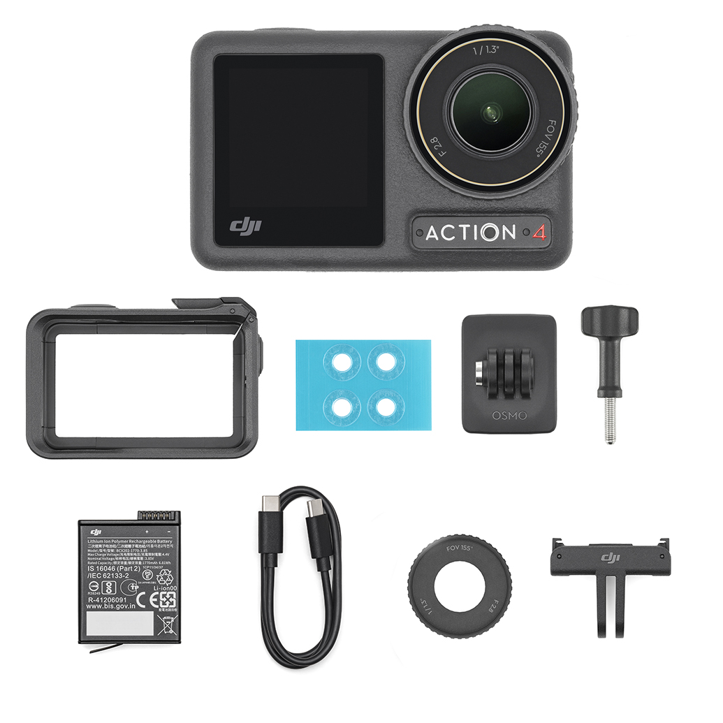 The DJI Osmo Action 4 Brings a Bigger Sensor and Improved Low