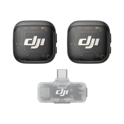 DJI Mic 3 2-Person Compact Wireless Microphone System for Mobile Devices