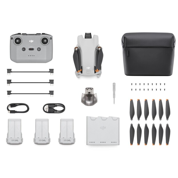 DJI Mavic Mini Fly More Combo Kit Drone, 3 Batteries & Spare