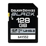 Delkin Devices 128GB SDXC Black UHS-II V60 U3 0