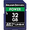 Delkin Devices 32GB Power SDHC UHS-II V90 300MB/s Read 250MB/s Write