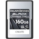 Delkin Devices BLACK CFexpress Type A 160GB VPG400 880/s Read 790MB/s Write