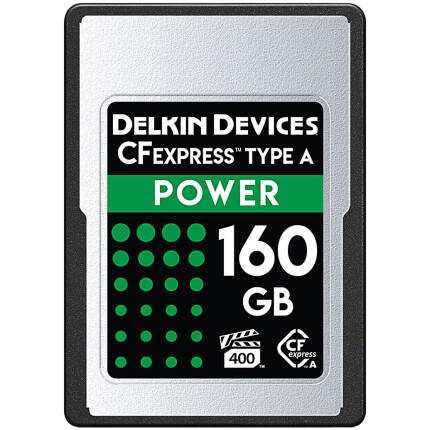 Delkin Devices POWER CFexpress Type A 160GB VPG400 880/s Read 790MB/s Write