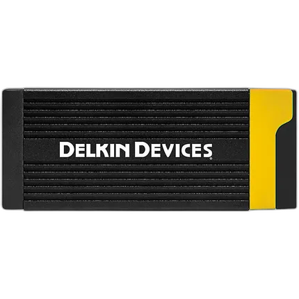 Delkin Devices USB 3.2 CFEXPRESS Type A and SD UHS-II Memory Card Reader