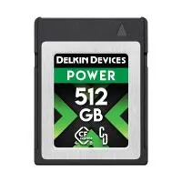 Delkin Devices 512GB POWER 4.0 CFexpress Type B Memory Card 0