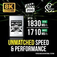 Delkin Devices 480GB BLACK CFexpress Type A 4.0 Memory Card 3