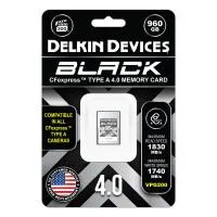Delkin Devices 960GB BLACK CFexpress Type A 4.0 Memory Card 1