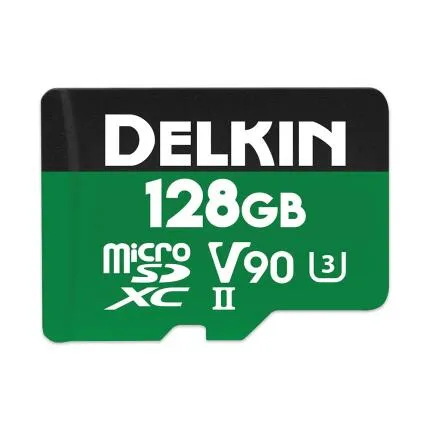 Delkin Devices 512GB POWER UHS-II microSDXC Memory Card with SD Adapter