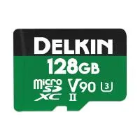 Delkin Devices 512GB POWER UHS-II microSDXC Memory Card with SD Adapter 0