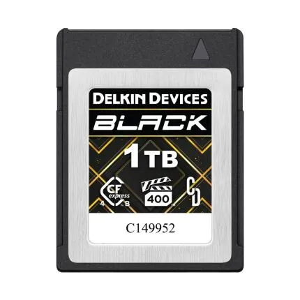 Delkin Devices 1TB BLACK CFexpress Type B 4.0 Memory Card