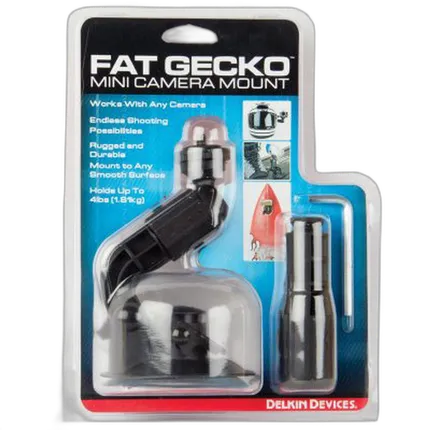 Delkin Devices Fat Gecko Mini Single Suction Cup Camera Mount