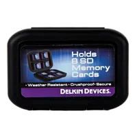Delkin Devices SD Memory Card Case (Holds 8 Cards) 0