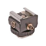 DLC DL-0411 Hot Shoe To 3.5mm Male Jack PLus Female  PC Outlet