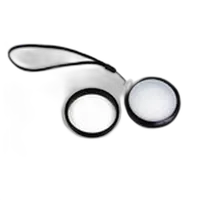 DLC DL-2572 72mm White Balance Disk And Lens Cap 0