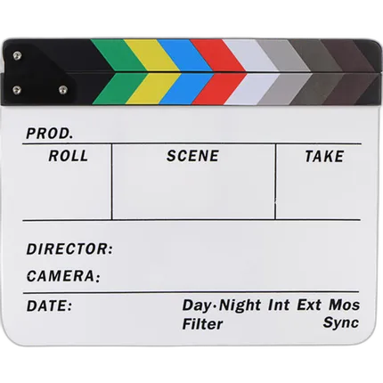 Dot Line Color Clapboard