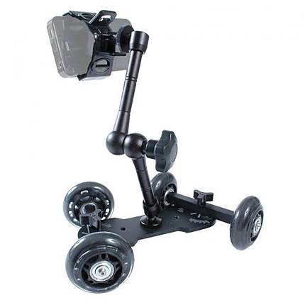 DLC Mini Dolly With 11 Inch Artticulated Arm And Clip