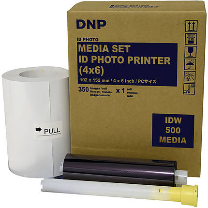 DNP IDW500 Media Set (4 x 6, 350 Prints)