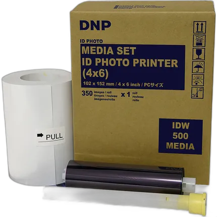 DNP IDW500 Media Set (4 x 6, 350 Prints)
