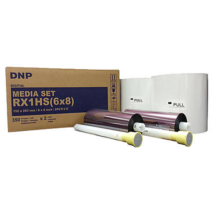 DNP 6x8 Media for DS-RX1HS Printer (2 Rolls - 700 Prints)