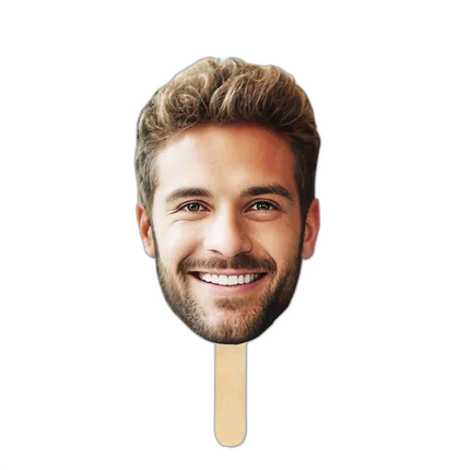 Personalized Face Print on Stick - 24x30