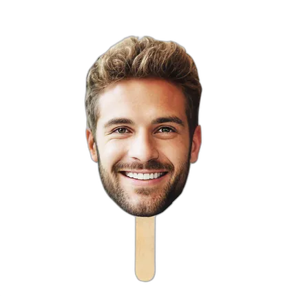Personalized Face Print on Stick - 16x20
