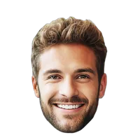 Personalized Face Print - 8x10 0