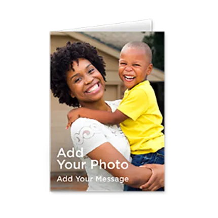 5x7 Single Tent Card (portrait)
